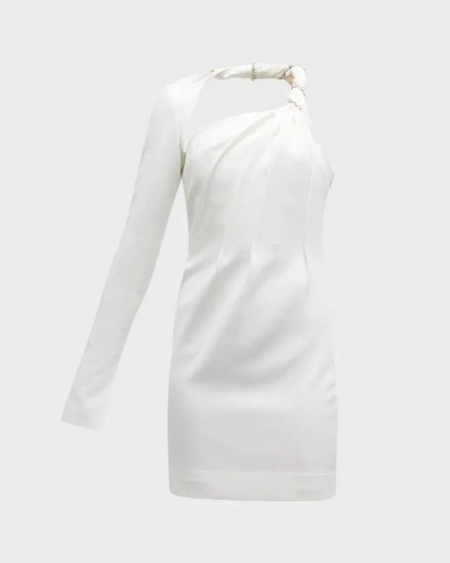 Rachel Gilbert Claudio Mini Dress White Size 3 / AU 12 photo 3