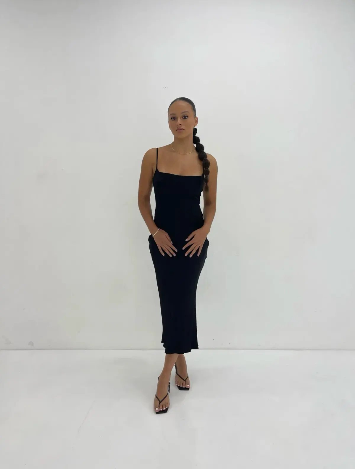 Bec & Bridge  Malyka Maxi Dress Black Size 8 photo 3