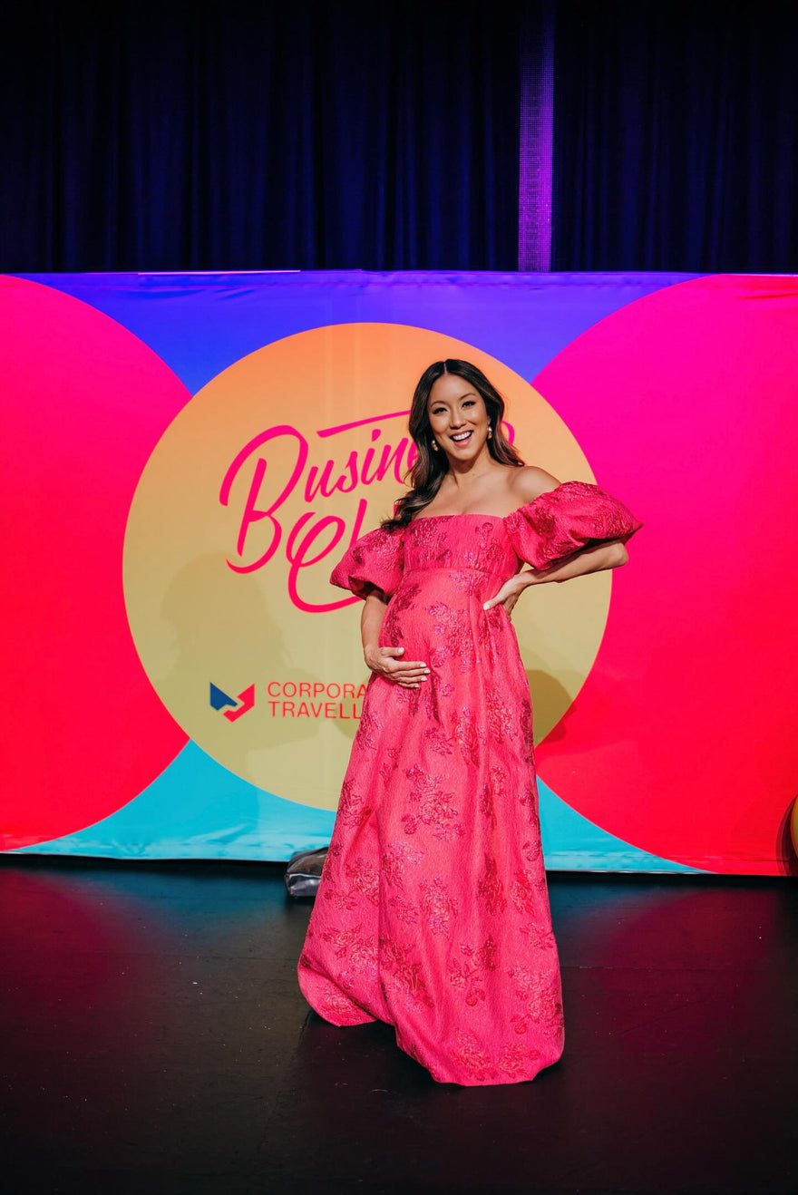 Rebecca Vallance Matchmaker Gown, Pink photo 4
