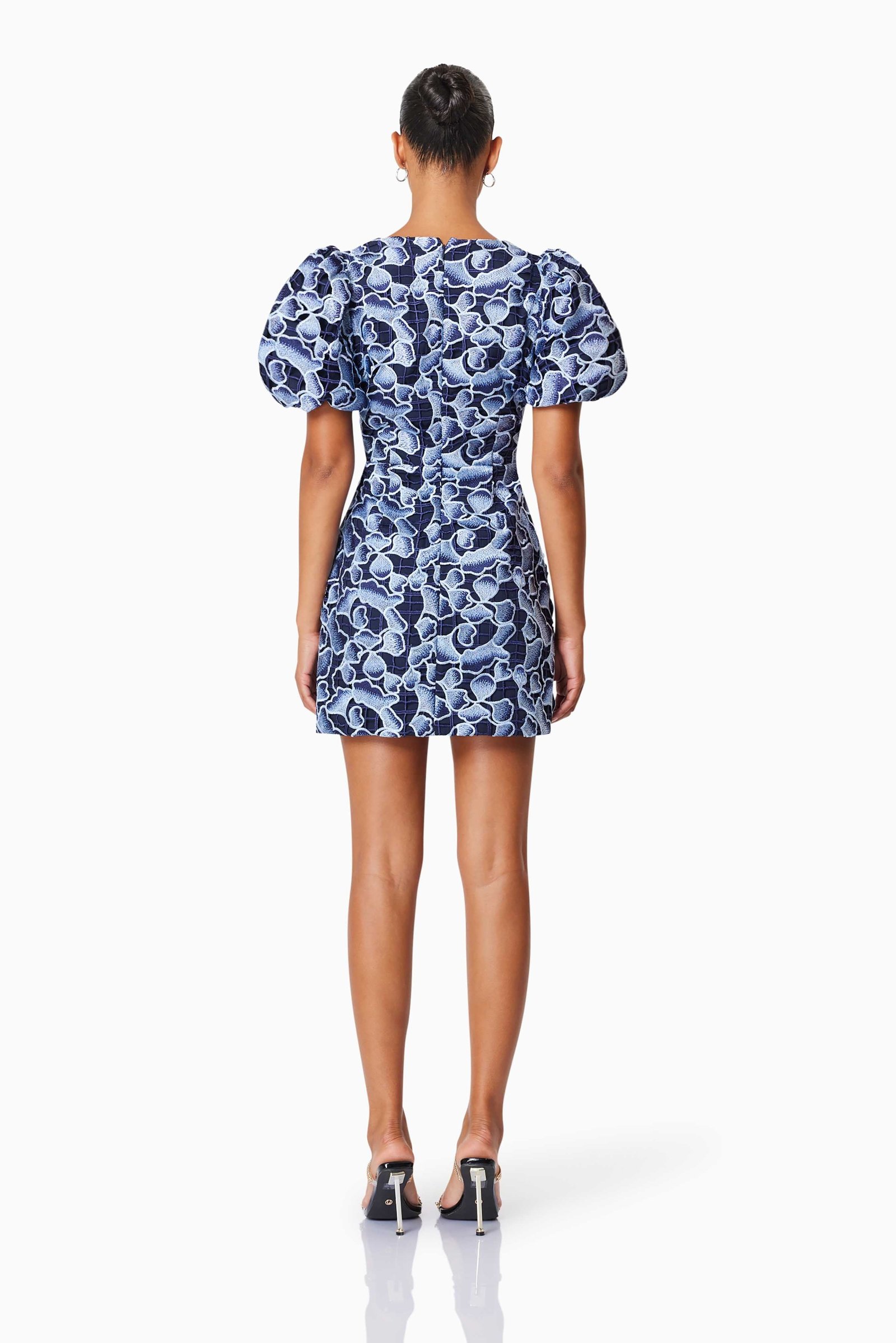 ELLIATT MILA MINI DRESS - NAVY MULTI photo 6