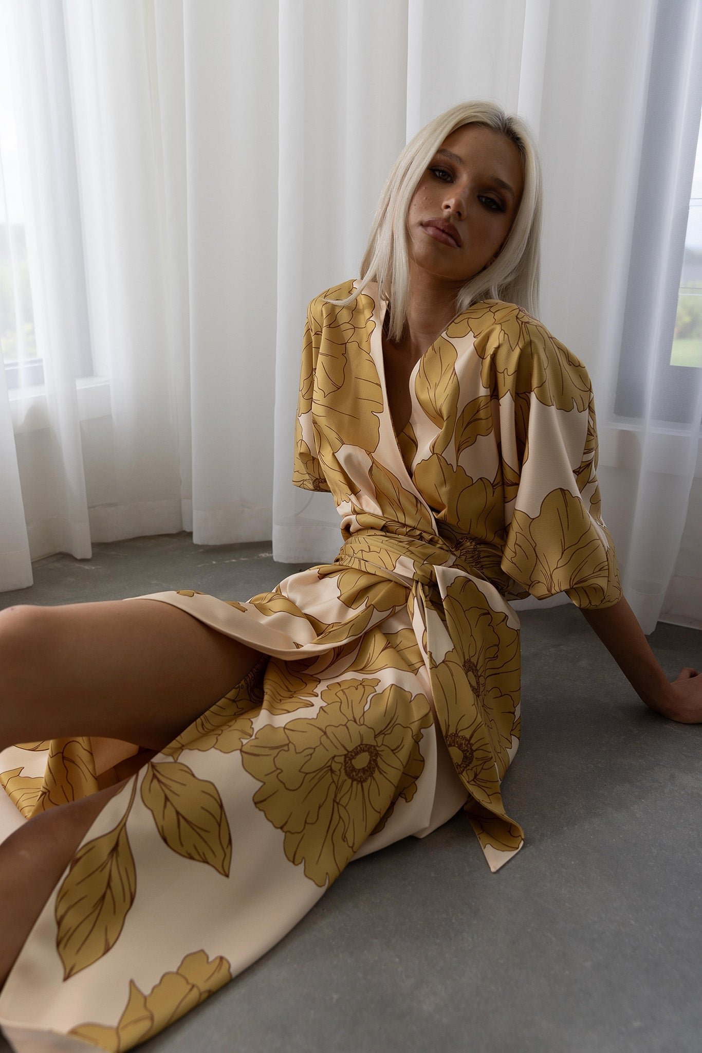 PASDUCHAS FAVOURITE WRAP MIDI - GOLDEN photo 6
