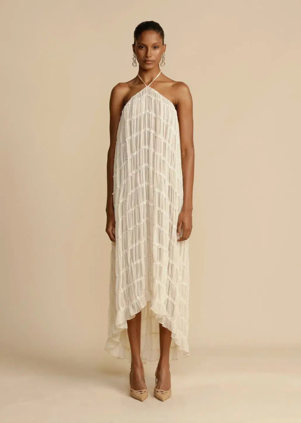 Arcina Ori Juliette Top and Skirt Cream Size S / AU 6-8 photo 2