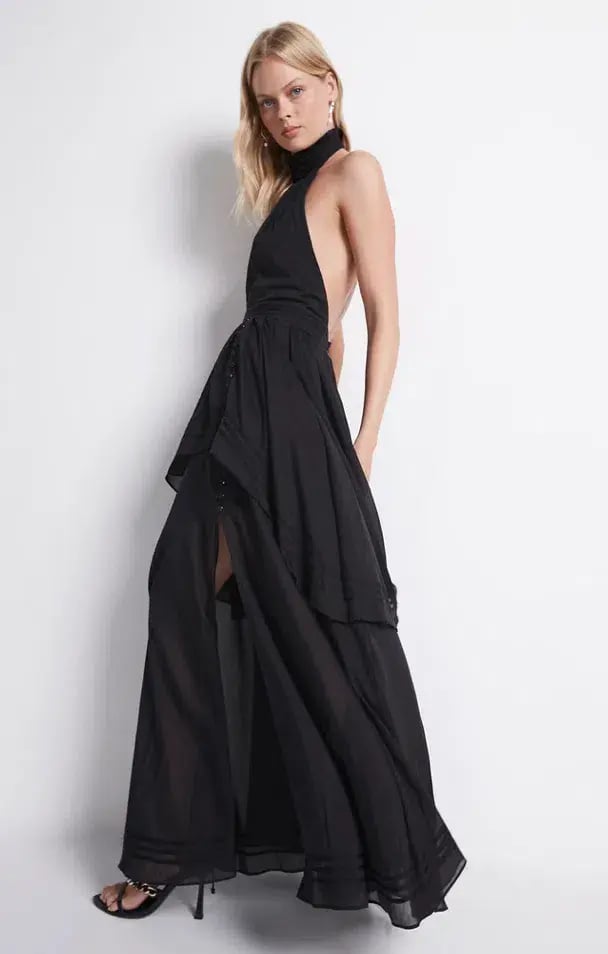 Aje Bungalow Sienna Dress Black Size 12 photo 3