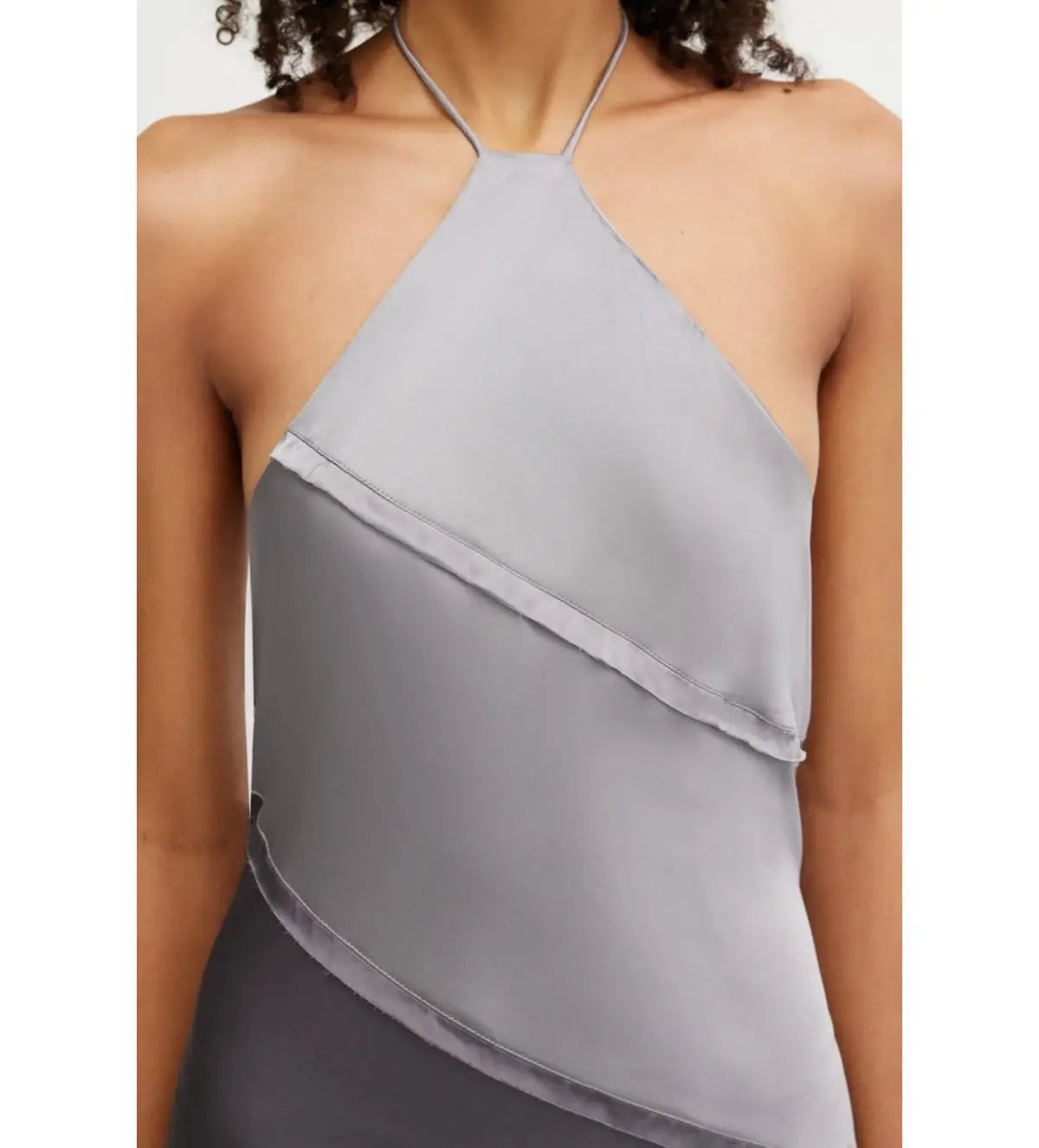 Significant Other Murphy Maxi Dress Greyscale Size 8 photo 2