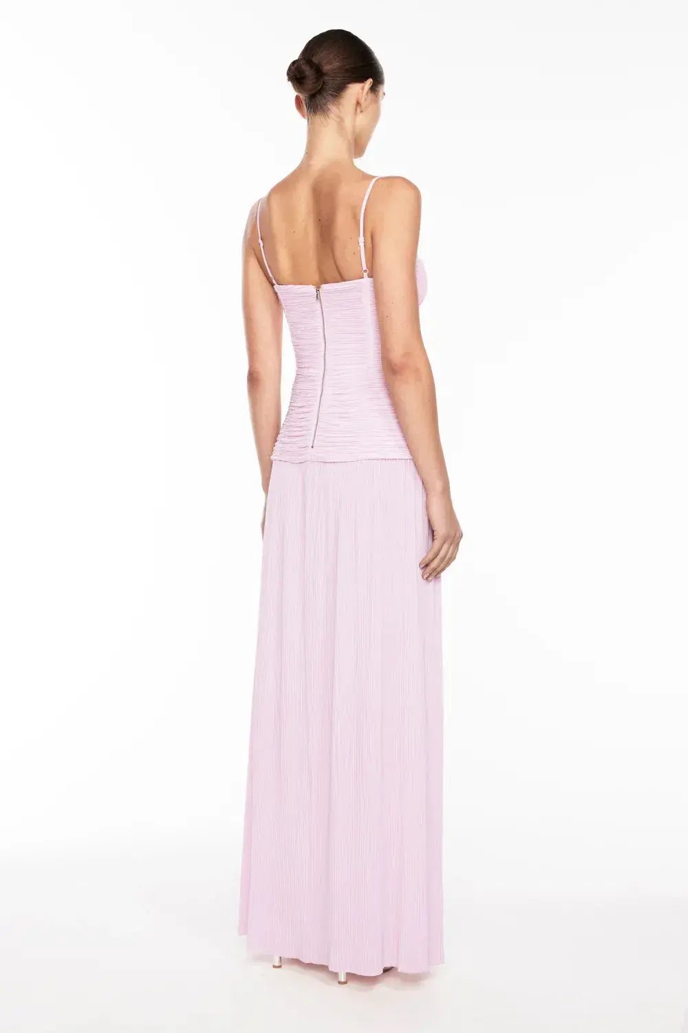 Manning Cartell Double Time Pleat Maxi / Pink / Size 10 photo 5