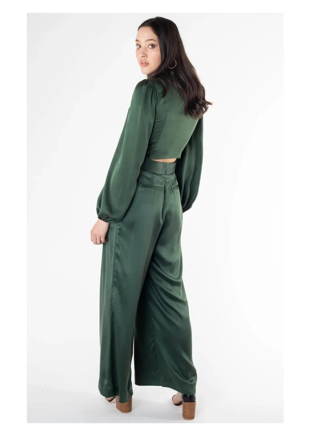 Zimmermann Espionage Silk Set Green Size 0/ AU 8 photo 2