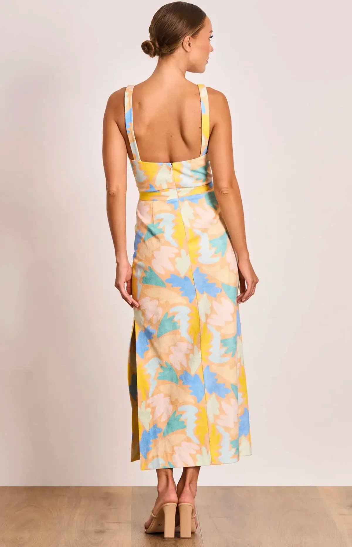 Pasduchas Carnivale Midi Dress Multi Size 10 photo 2