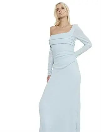 Sovere ALIGN ONE SHOULDER DRESS Glacier Size 10 photo 2