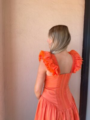 Aje Simone Frill Sleeve Mini Dress photo 2