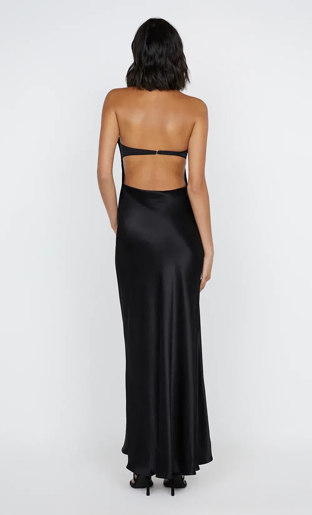 Bec & Bridge Zari Strapless Maxi Dress Black Size 10 photo 3