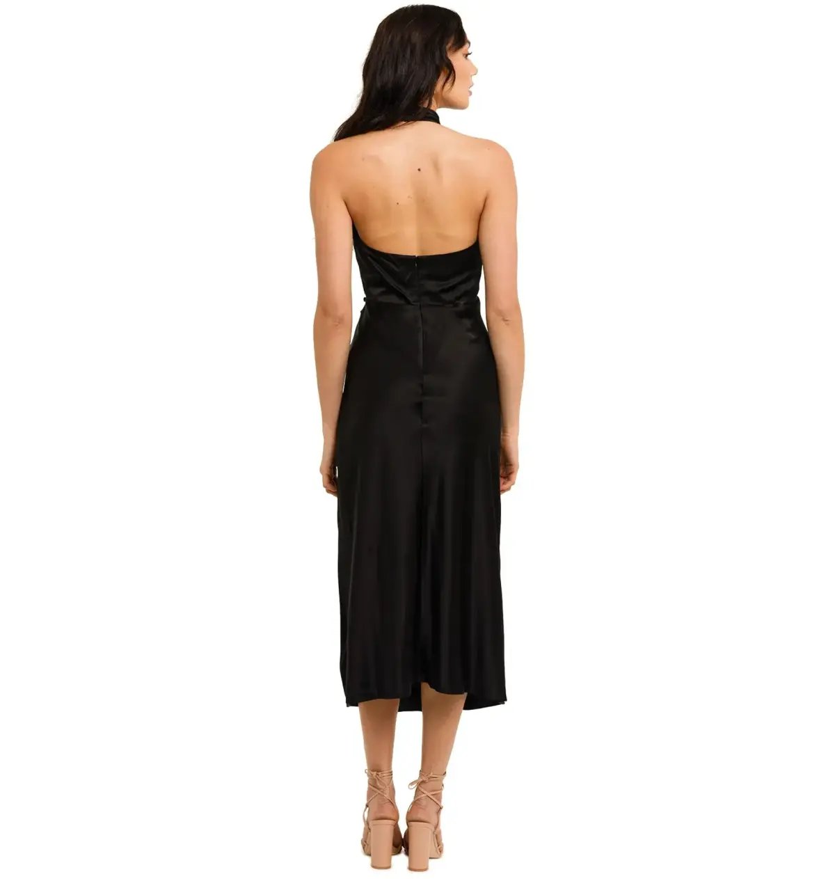 Nicholas Aline Dress Black Size AU 10 photo 3