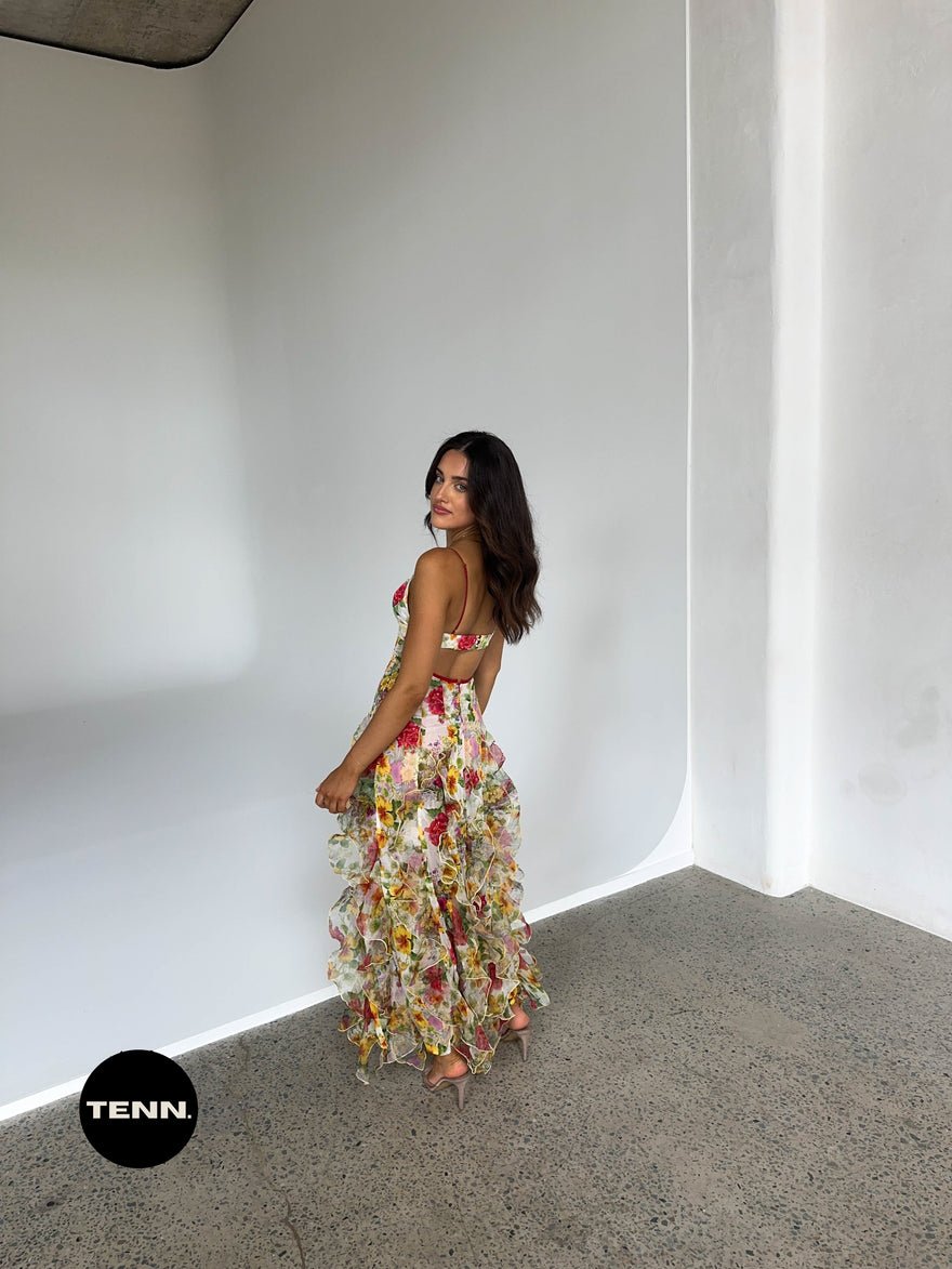 Menti Iris Flower Maxi Dress - Baroque photo 2