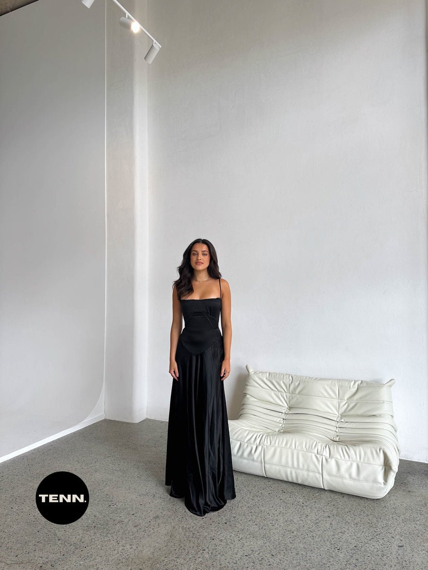 House of CB Anabella Dress - Black photo 4