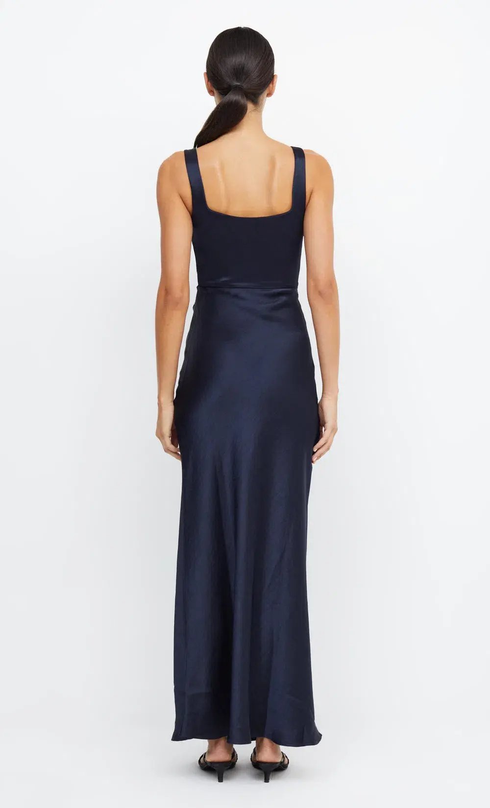 Bec & Bridge The Dreamer Square Neck Dress Ink Size 10 photo 2