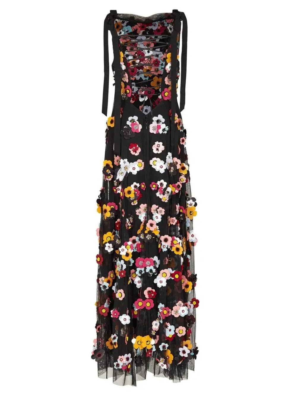 Rachel Gilbert Lolo Applique Floral Gown photo 5