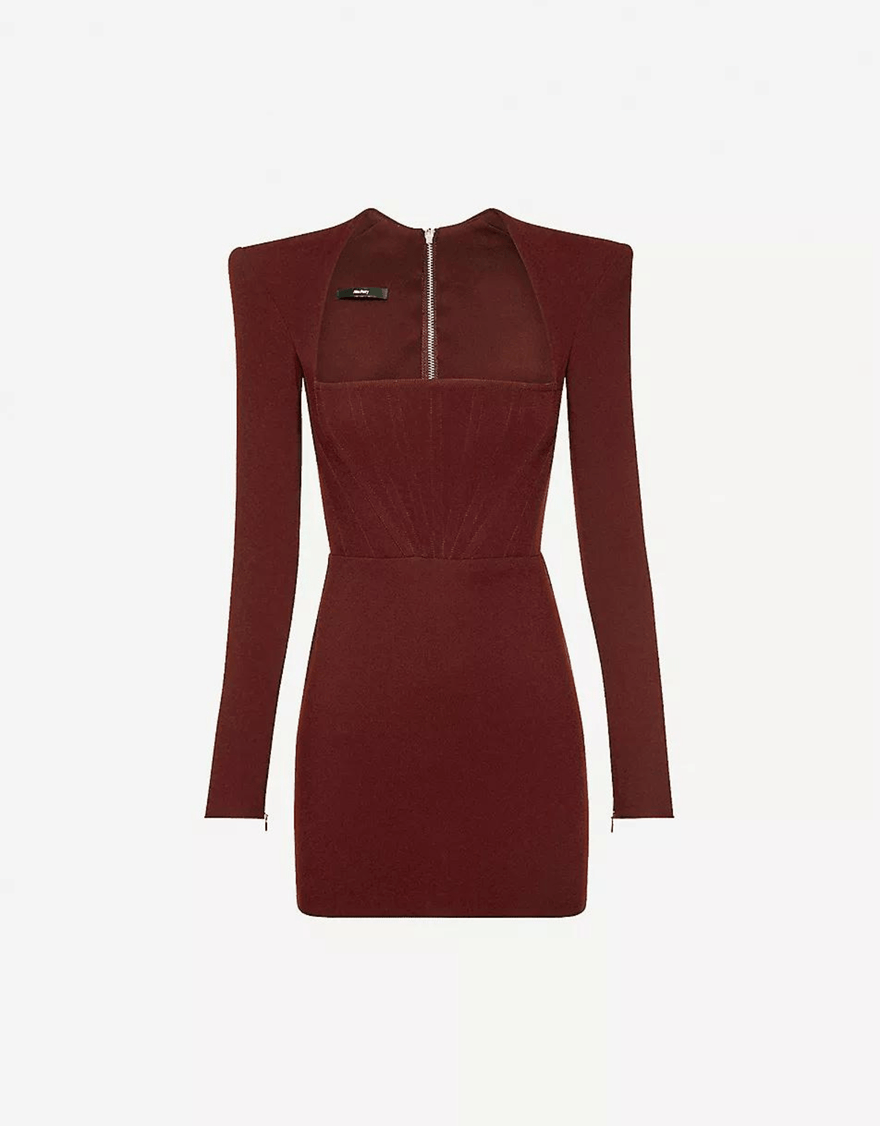 Alex Perry Benison Crepe Mini Dress photo 3