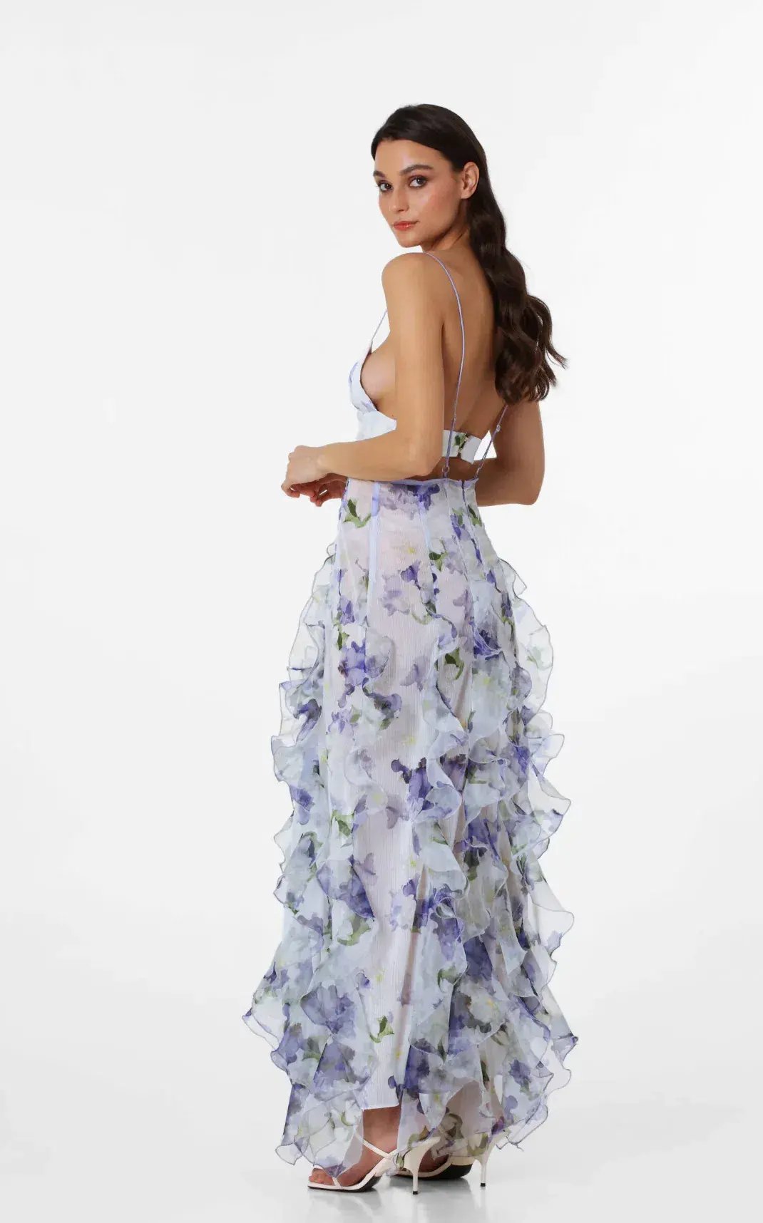 Menti Iris Flower Maxi Dress Floral Size XS / 6 photo 7