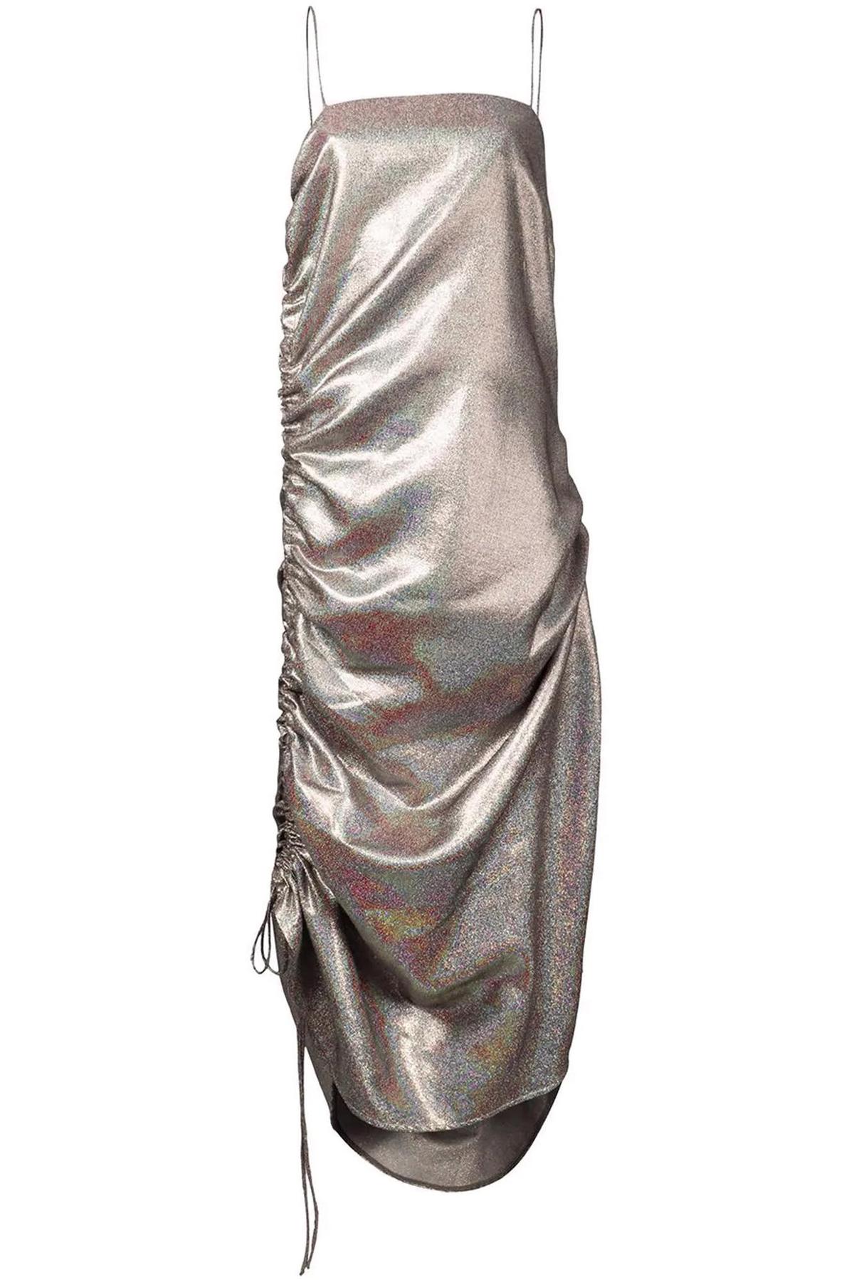 Georgia Alice Blazing Cami Dress Silver Size 8 photo 5