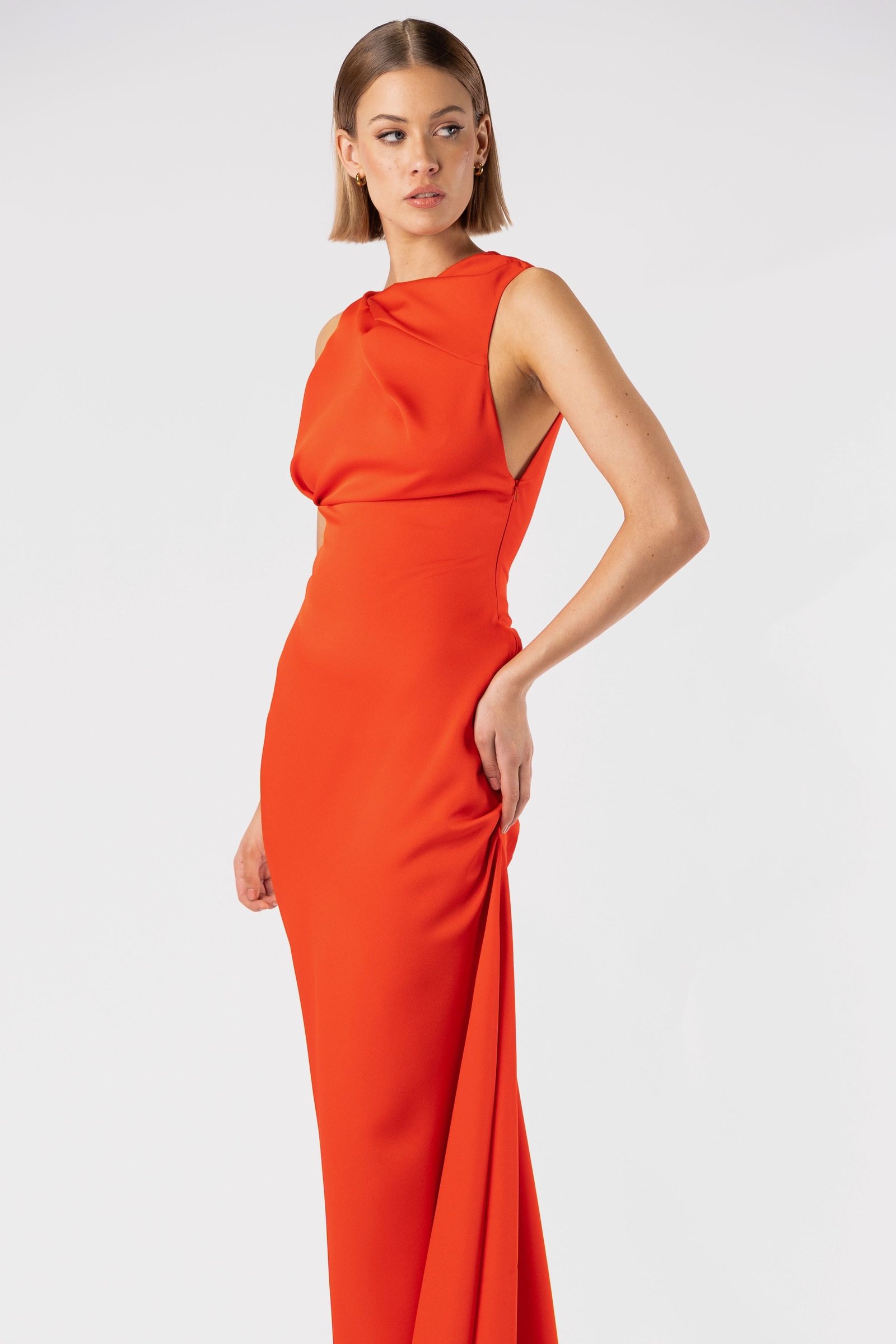 ONE FELL SWOOP KOTA MAXI DRESS - PIMENTO photo 6