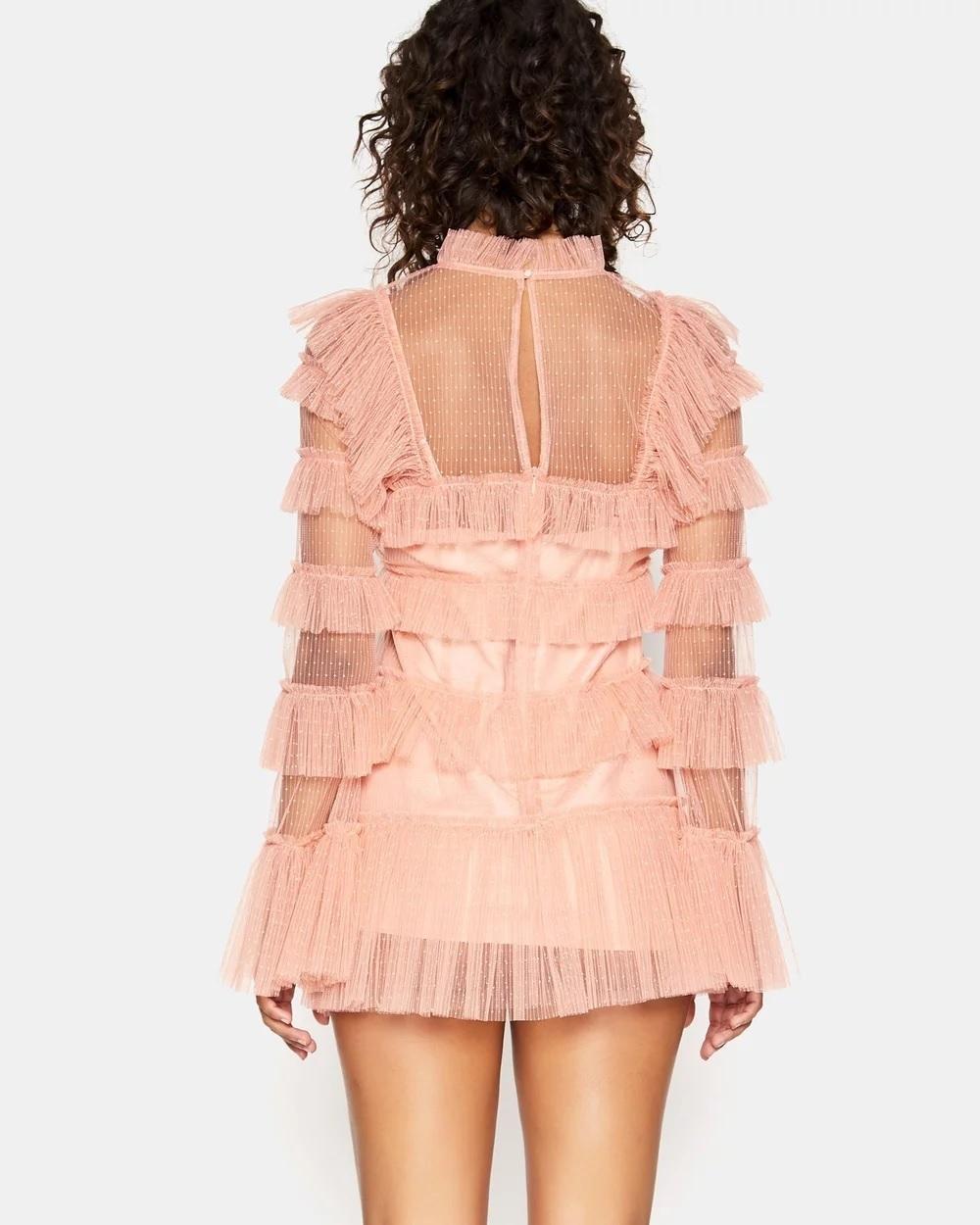Alice Mccall Zen Dress In Dusty Rose Size 6 photo 3