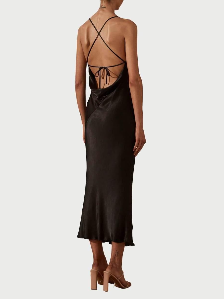 Shona Joy Cowl Back Midi Dress photo 2