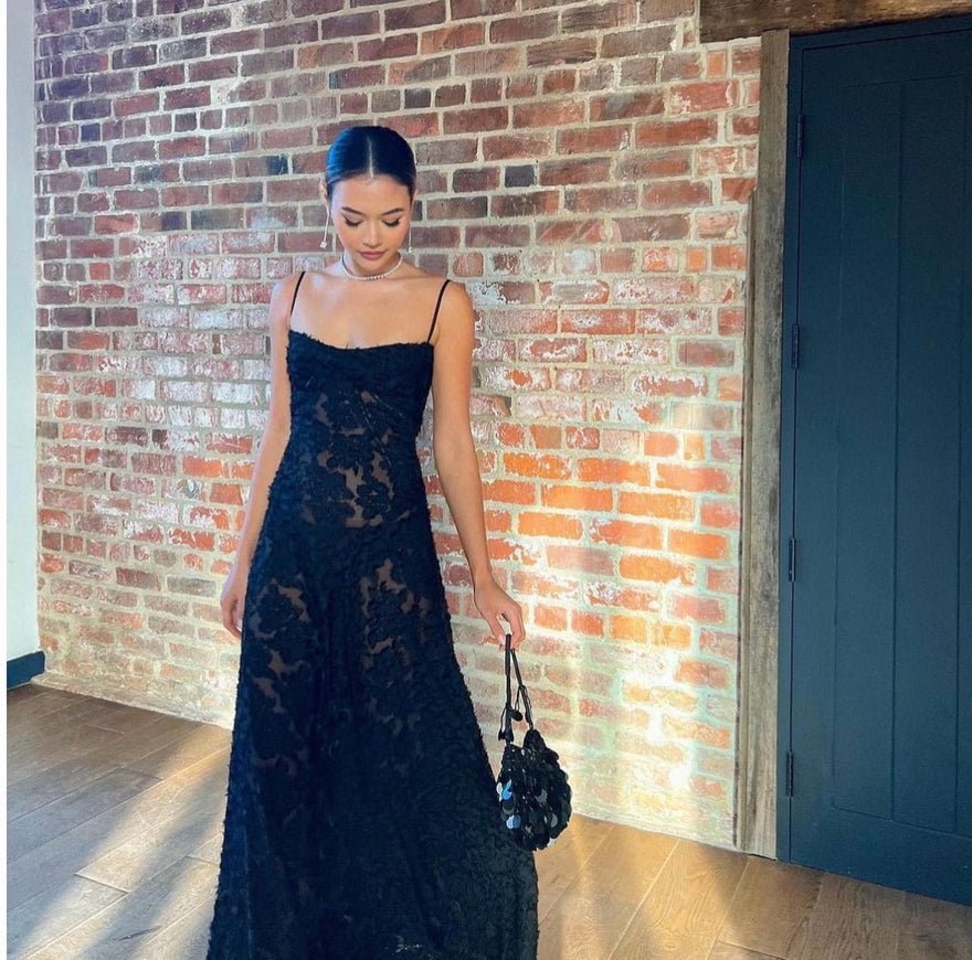 House of CB Seren Dress - Black photo 2