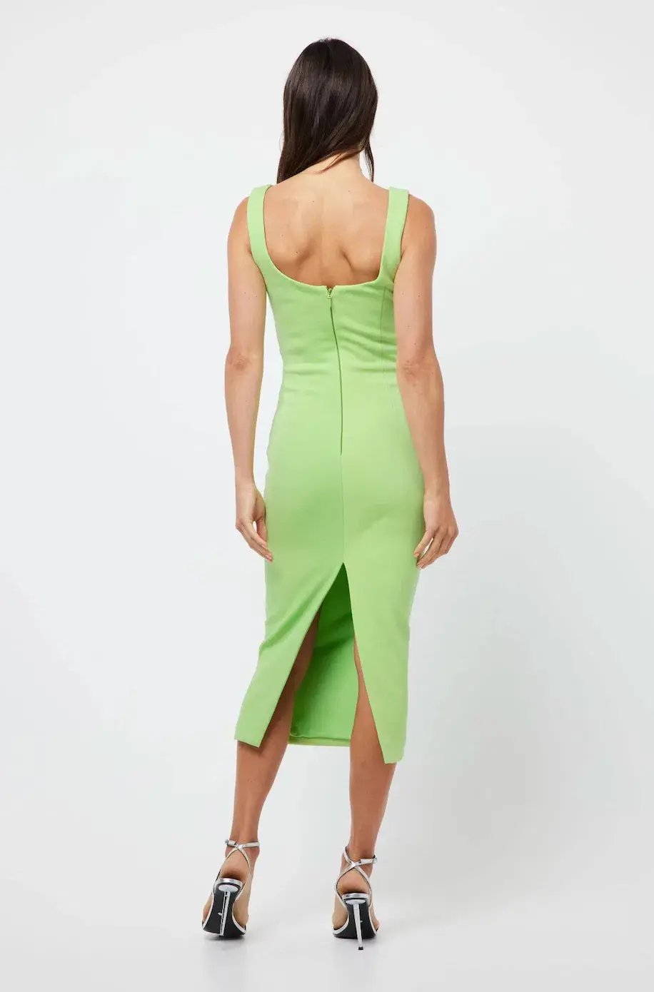 Mossman Perception Midi Dress Green Size 6 photo 2