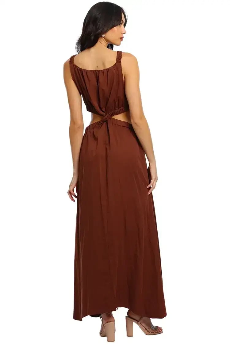 Camilla and Marc Coppola Maxi Dress in Brown Size 14 photo 3