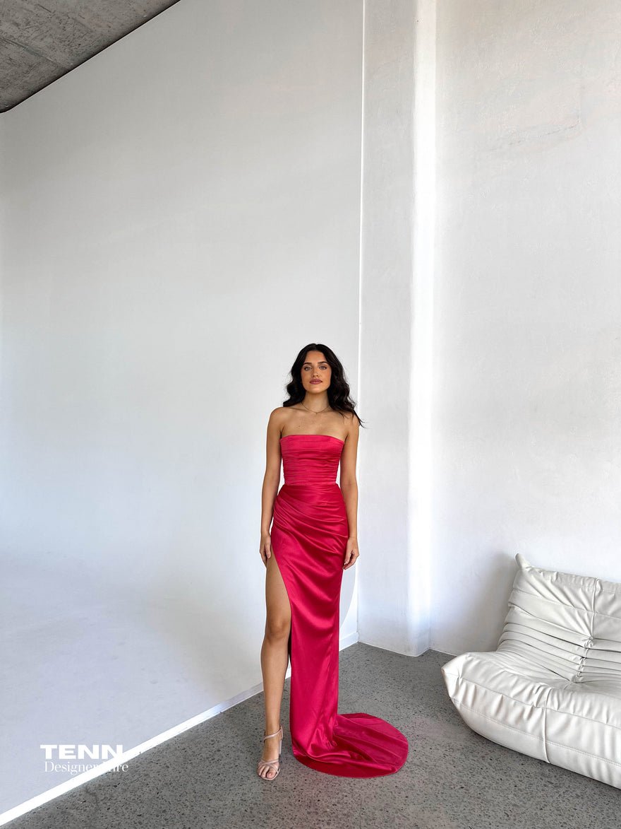 Lia Stublla Pierre gown - Red photo 4
