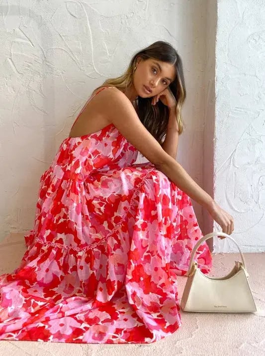 Steele Arya Dress In Camellia Size L / AU 12 photo 4