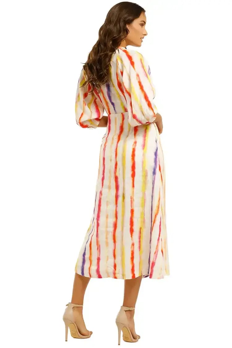 Nicholas Asilah Dress in Brushed Rainbow Size 10 photo 3