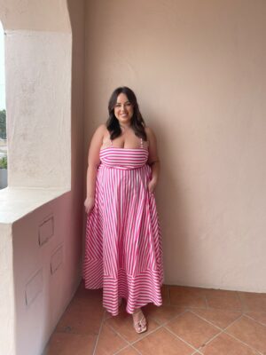Aston Studio The Rue Dress Hibiscus photo 3