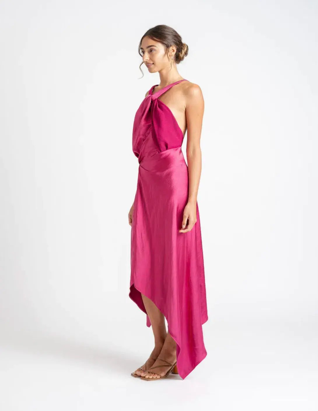 One Fell Swoop Audrey Dress In Boysenberry Size 8 photo 2