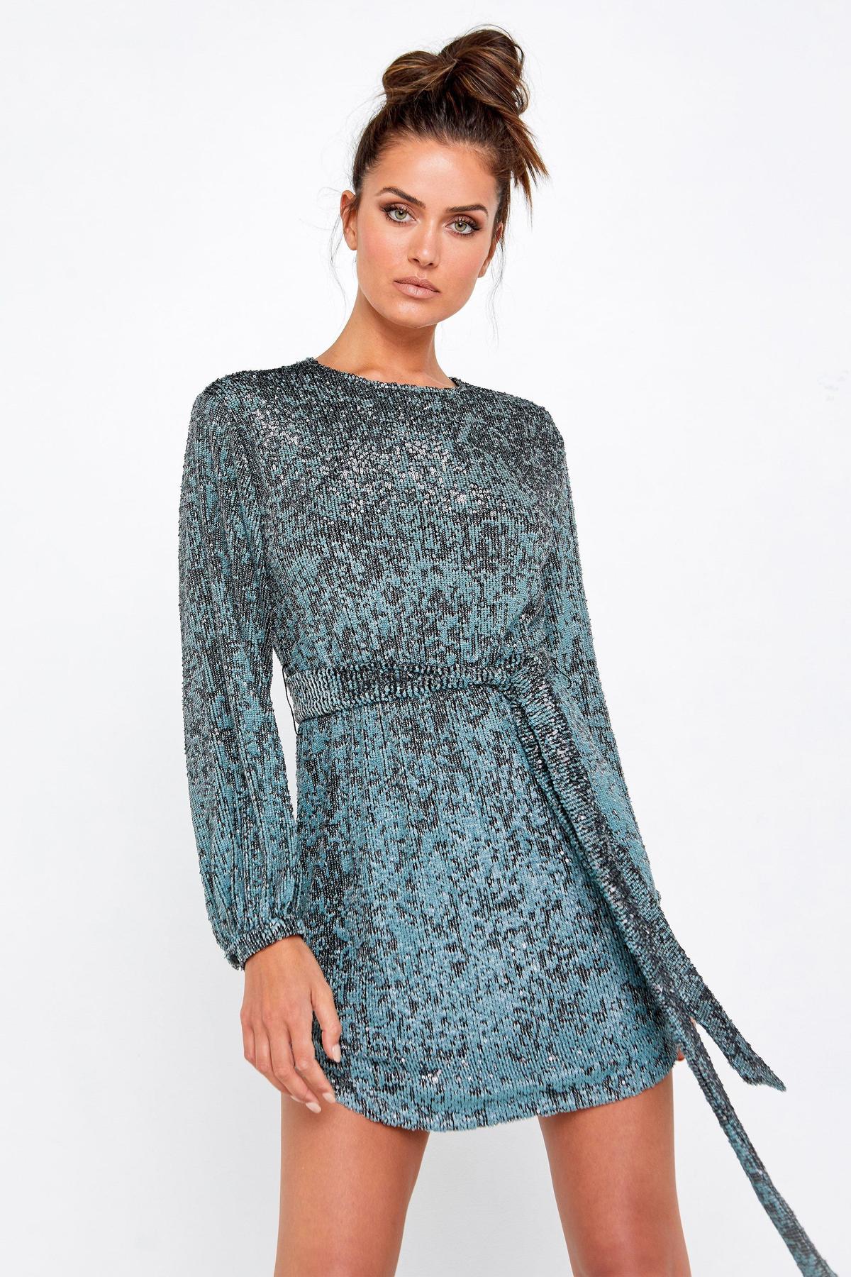 Mossman Night Fever Tie Dress Size 14 photo 2