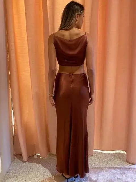 Bec & Bridge Midi Dress Red Size 8 photo 3
