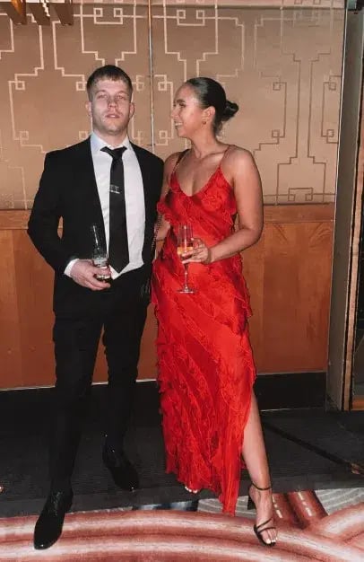 Rat & Boa Cecelia Maxi Dress Red Size M / AU 8 - 10 photo 2