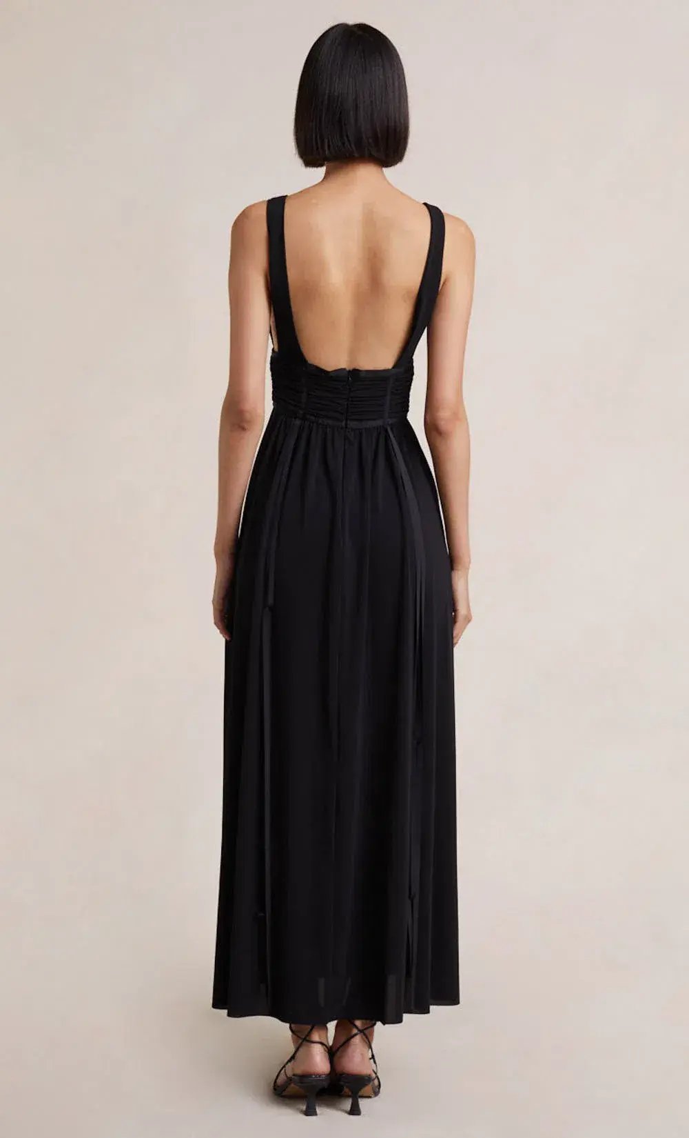 Bec & Bridge Gwen Maxi Dress Black Size 8 photo 2
