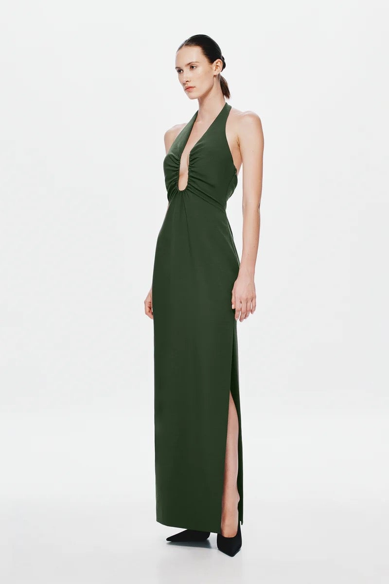 Misha Collection Alusia Dress - Moss photo 3