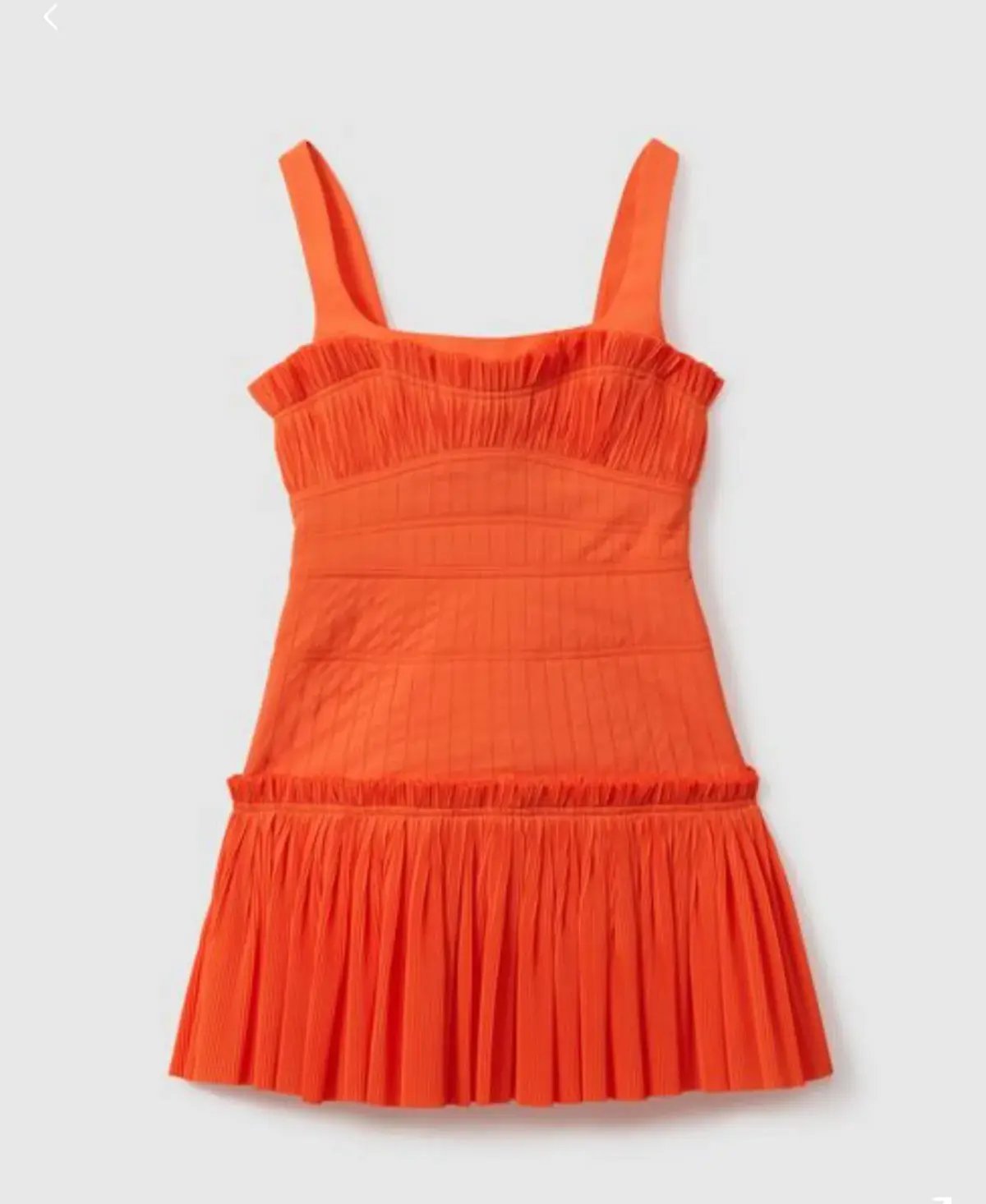 Acler Dartnell Mini Dress Orange Size 10 photo 4