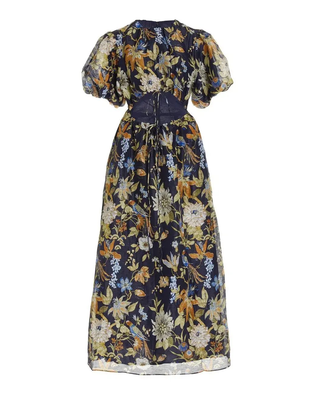 Sir the Lable Lillian Puff Sleeve Maxi Dress Floral Size 12 photo 4