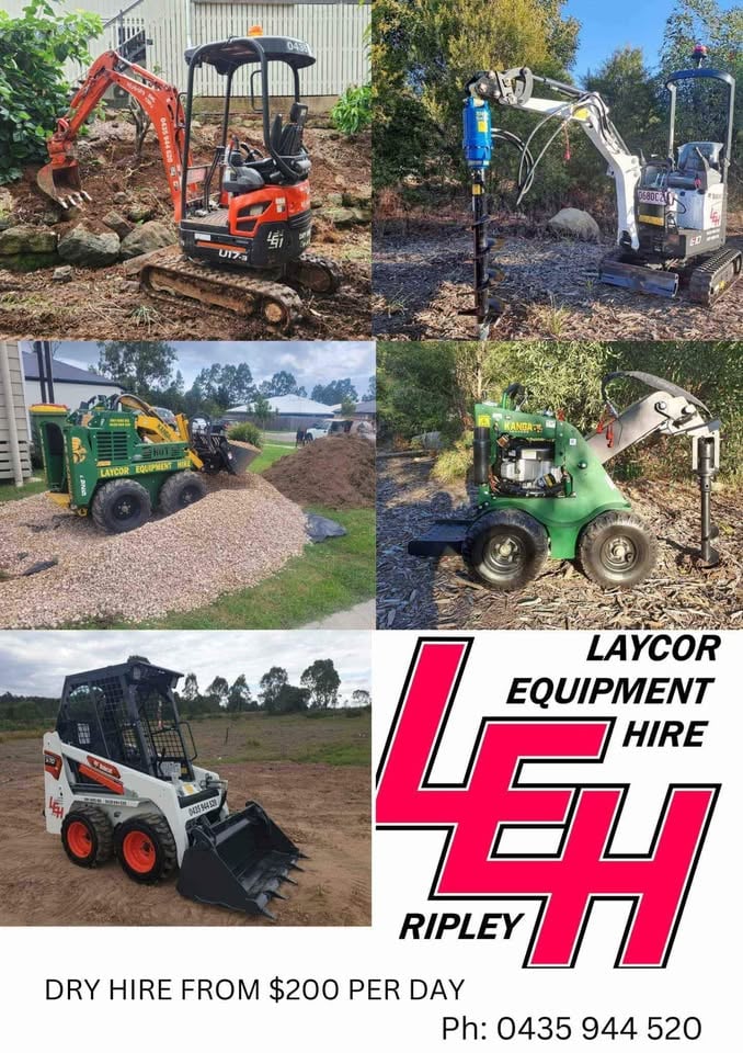 🥳DRY HIRE 🥳🤓Kanga loaders🤩 Bobcats🤩 Excavators🤩- TIPPER TRUCK from$200 Ripley- [hidden information]🤓 photo 5
