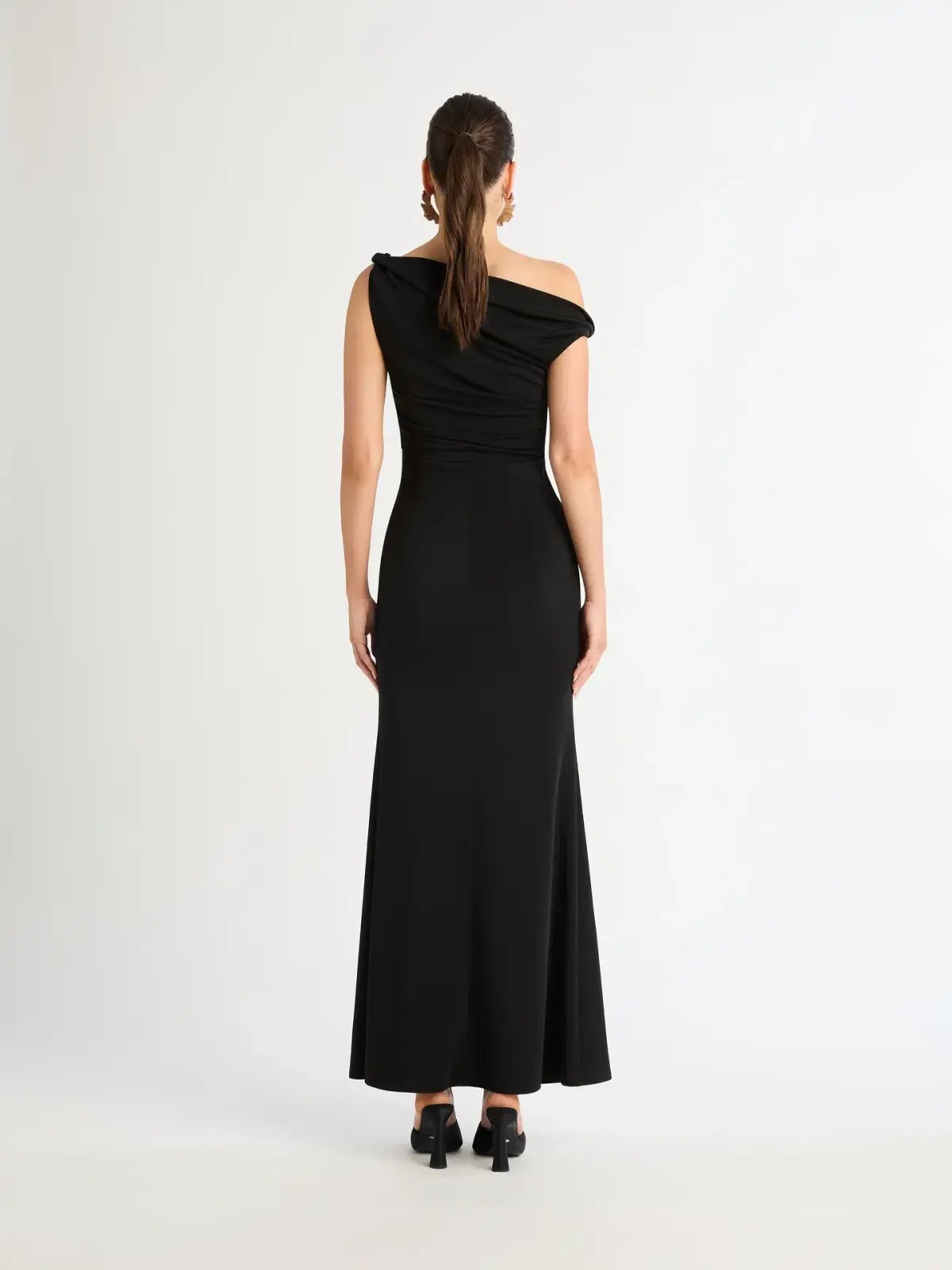 Sheike Stella Maxi Dress Black Size 16 photo 5