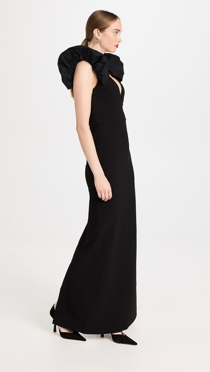 Rebecca Vallance Katie Gown in Black photo 4