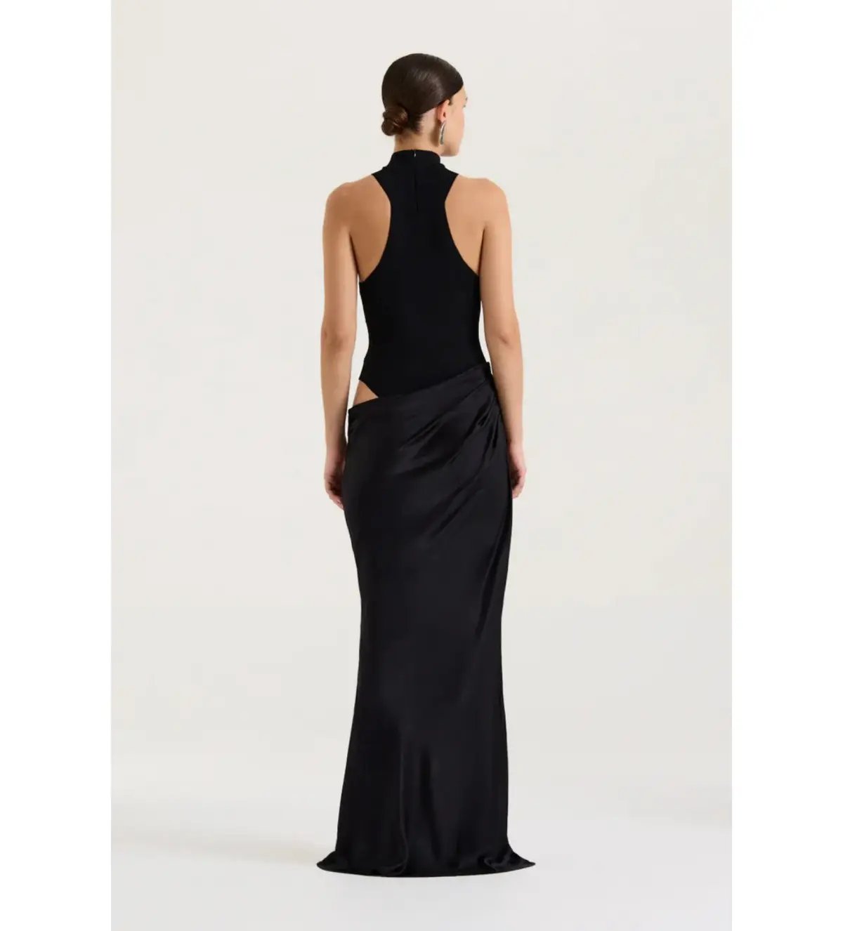 Henne Soraia Maxi Dress Black Size L AU 12 photo 4