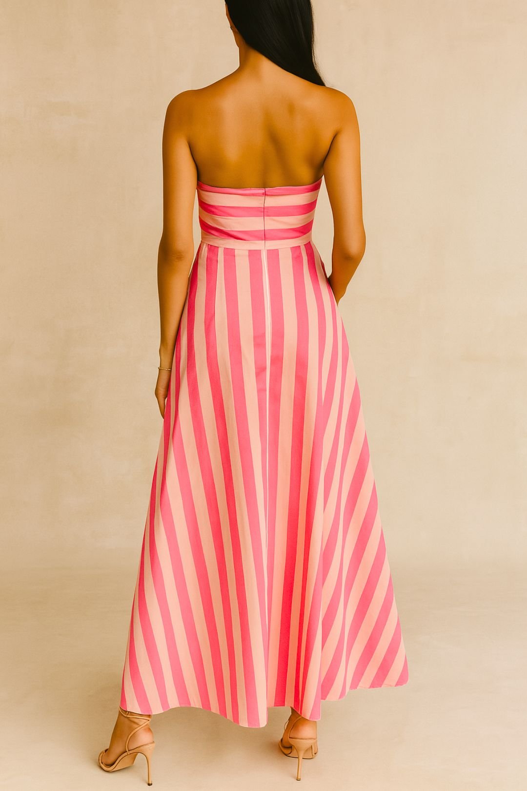 Hazel Dress - Candy Stripe photo 2