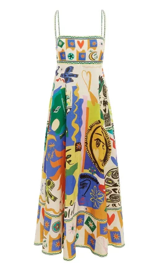 Alemais Soleil Sundress Multi Size 8 photo 3