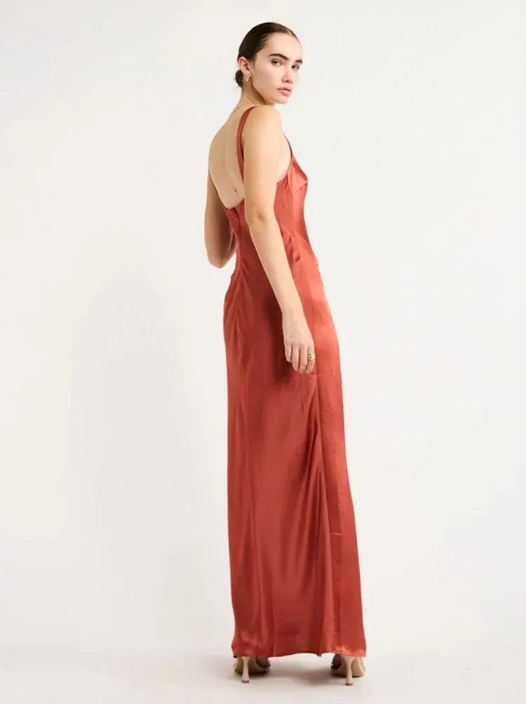 Anna Quan Etta Dress Bruschetta Size 8 photo 3