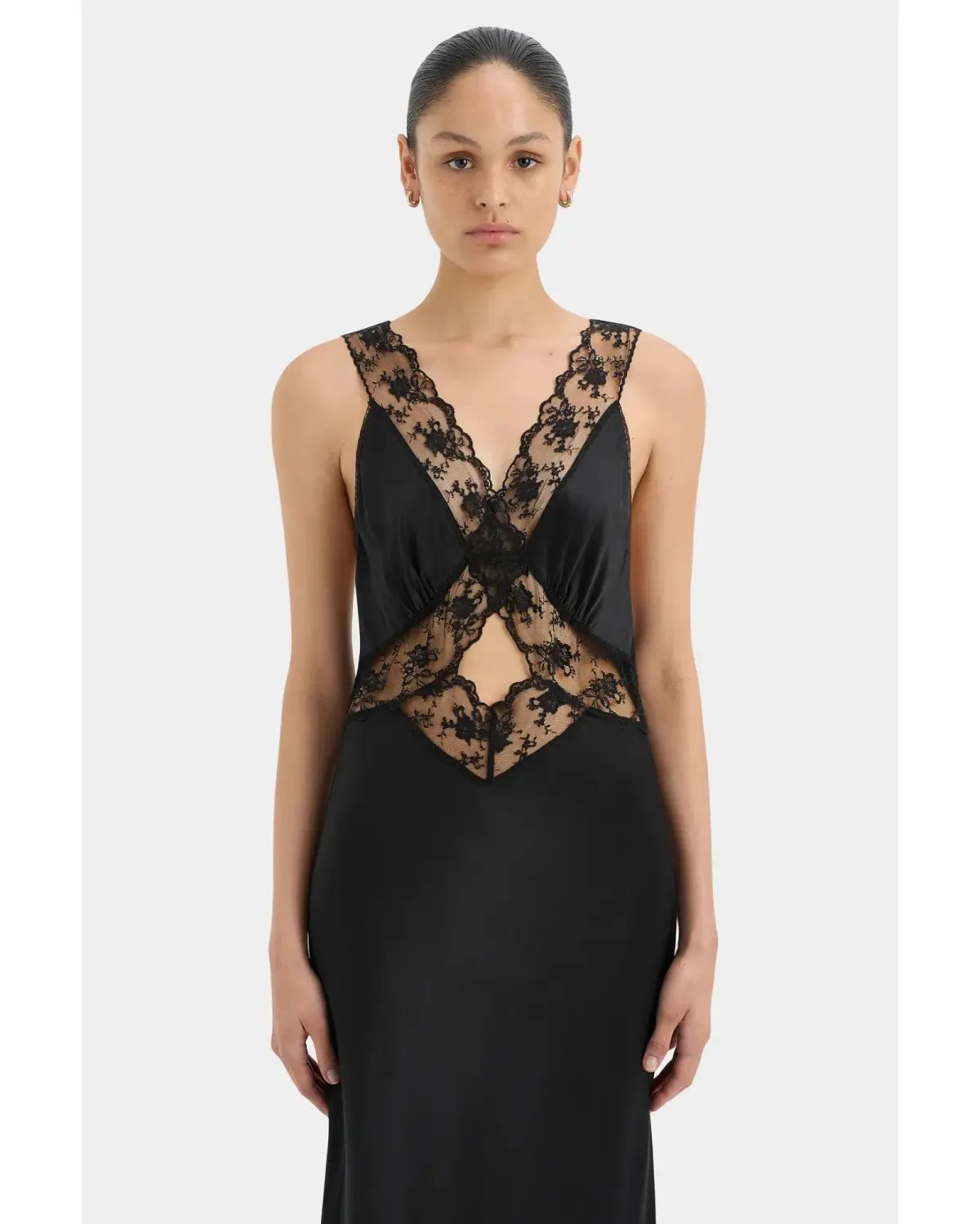 Sir The Label Aries Cut Out Gown Black Size 1 / AU 8 photo 2