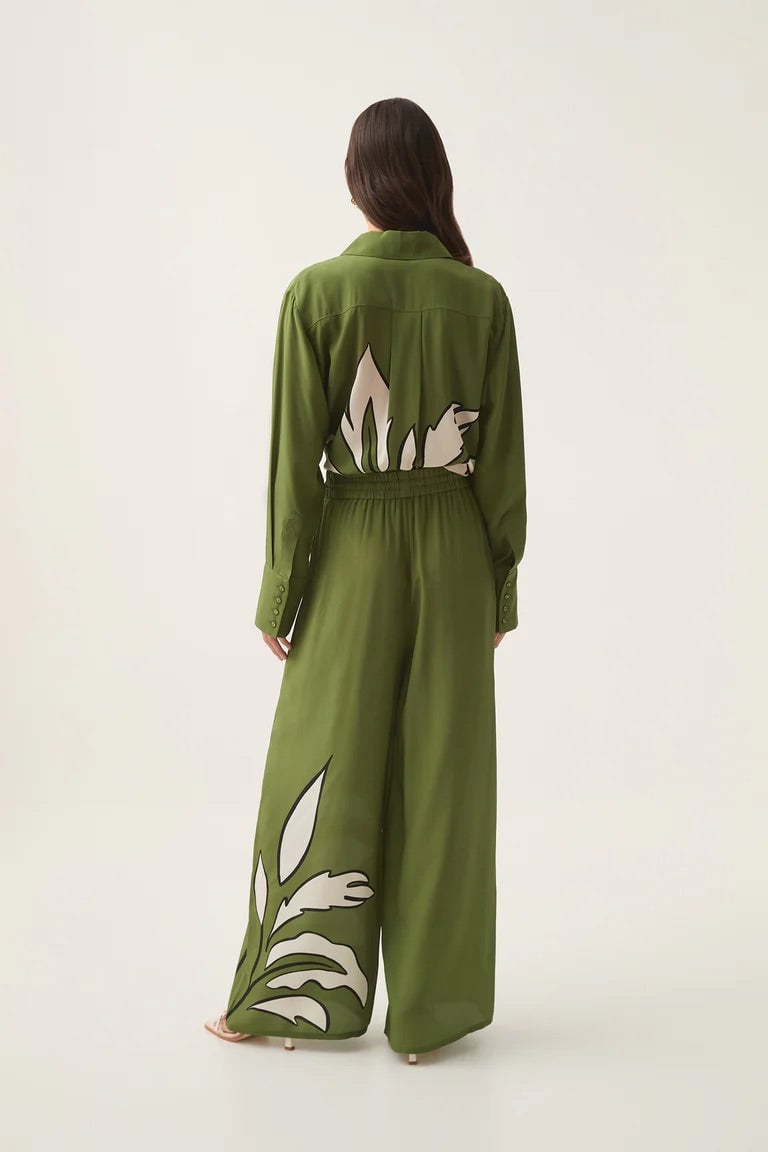 Aje Planetary Silk Shirt & Pant photo 2