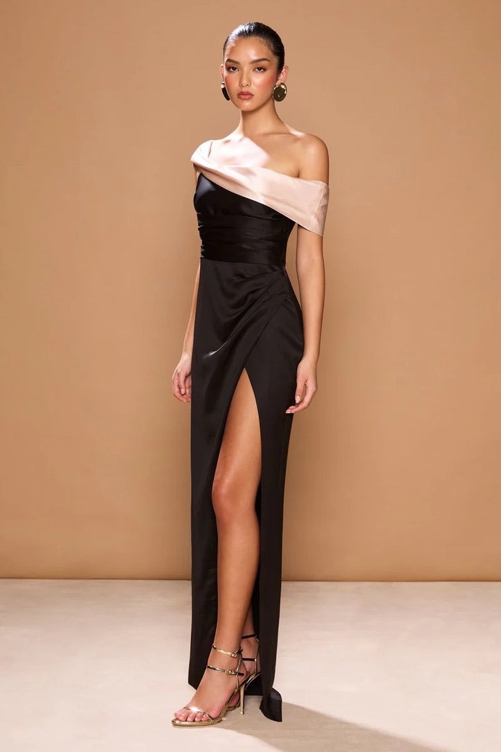 Sonya Tuscany Gown - Noir Creme photo 3